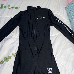 Sporty Black jumpsuit